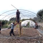 Lancement du montage de la nouvelle serre !﻿